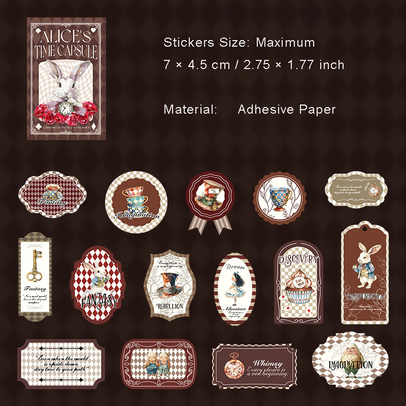 30 Pcs Fairy Theme Lable Stickers ALSSGH