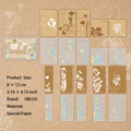 20 Pcs Vintage Junk Journal Paper FGJP