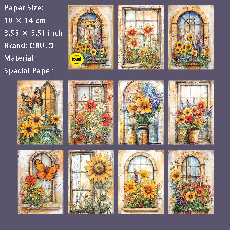 30 Pcs Windows Journal Paper MCWS