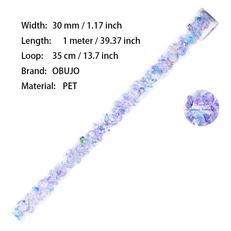 1 Roll Shell Light Bubble PET Tape FGMJ