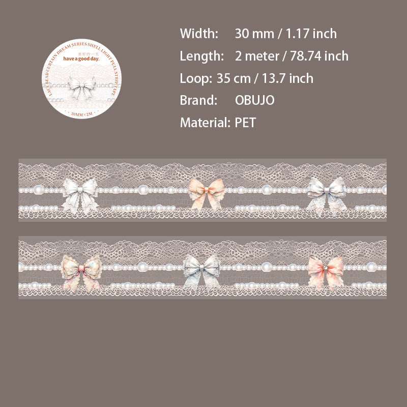 1 Roll Lace Knot PET Tape LSZLM