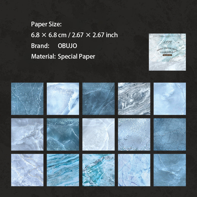 30 Sheets Natural Texture Paper Pad WRJL