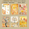 5 Sheets Puzzle Theme DIY Stickers PCLQ