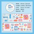 1 Roll Shop Store PET Stickers Tape GWPD
