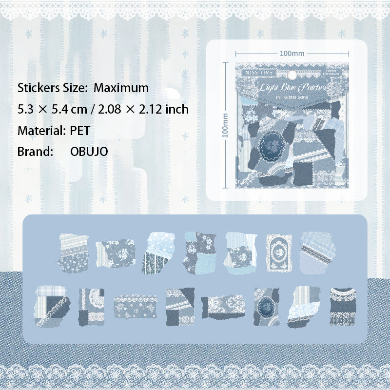 30 Pcs Aesthetic Journal PET Stickers MZXL