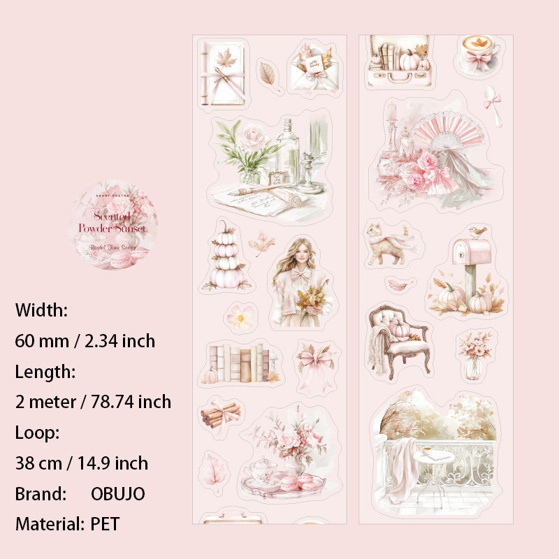 1 Roll Lifestyle PET Stickers Tape DCSG