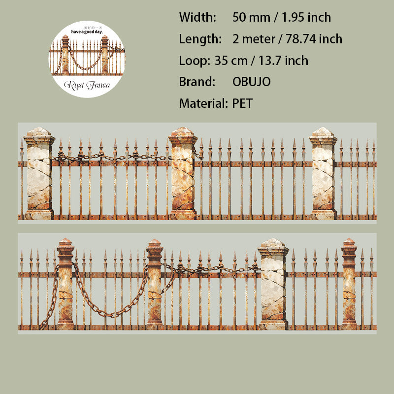 1 Roll Metal Fence PET Tape XJWL