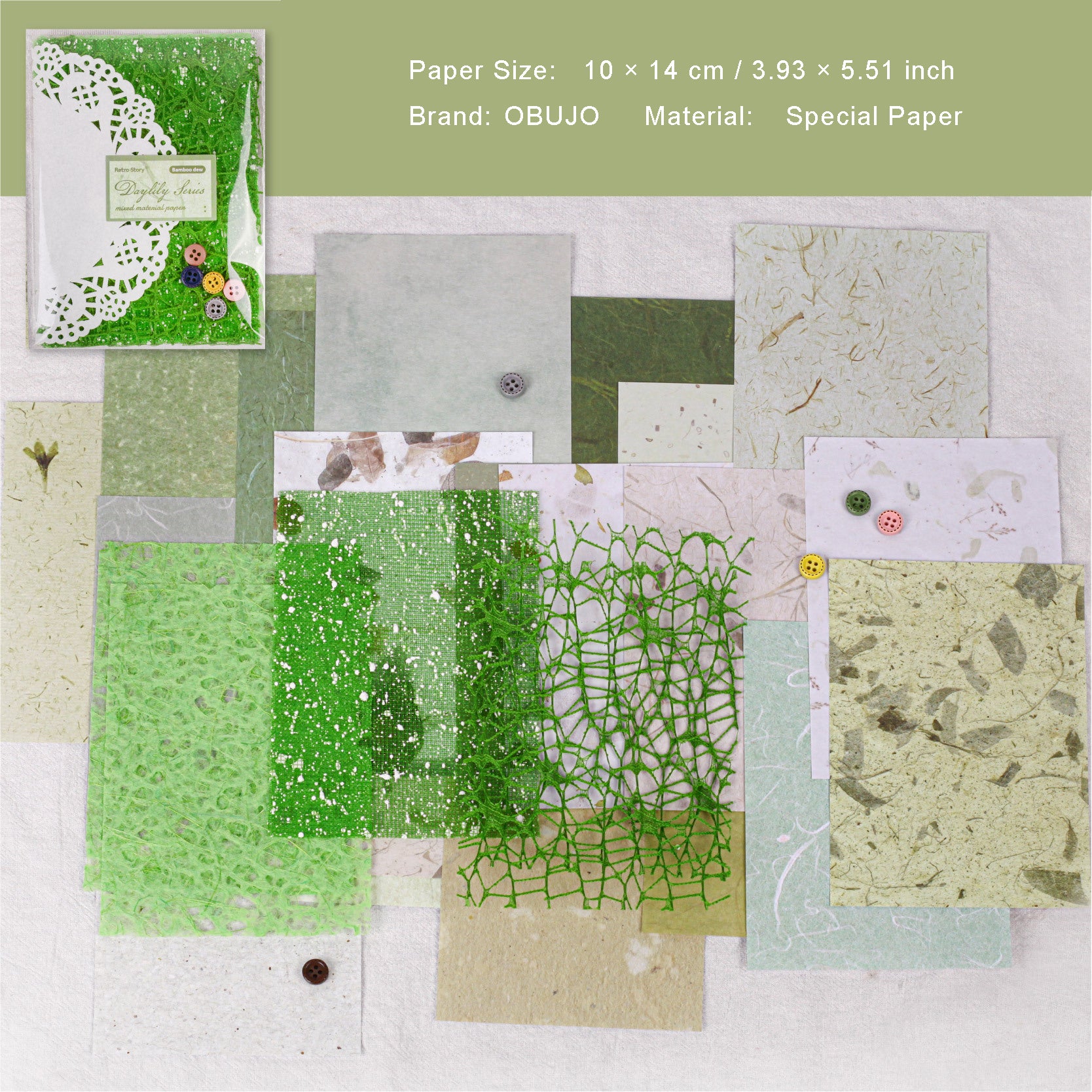 32 Sheets Texutered Scrapbook Paper XCXL