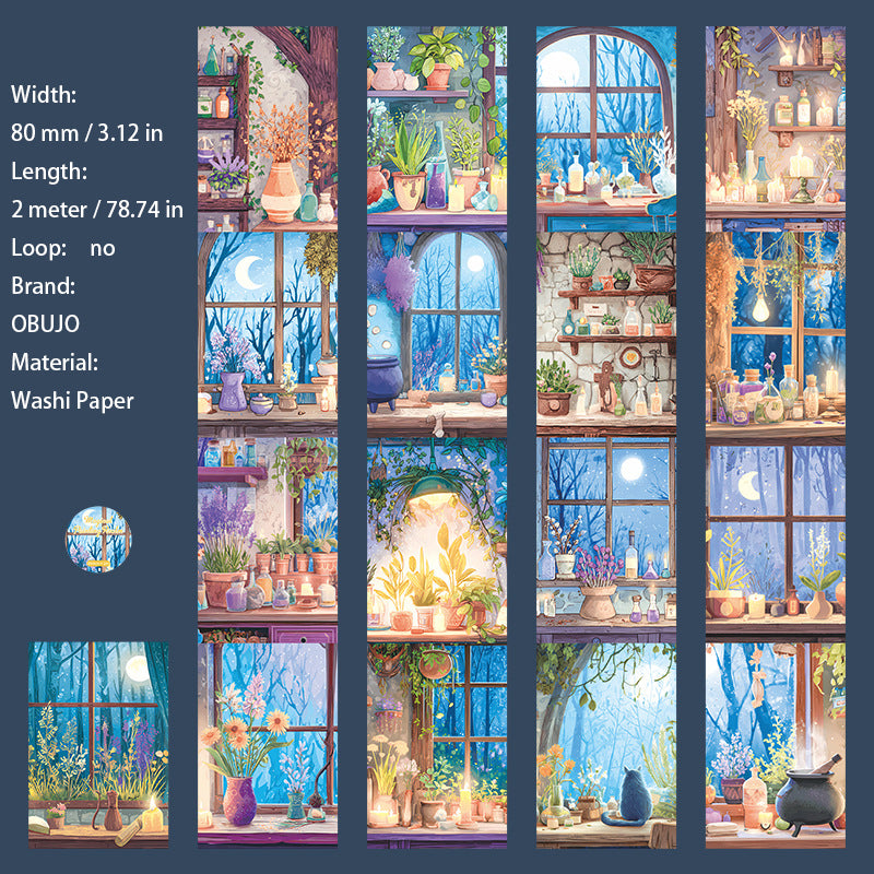 1 Roll Fantasy Life Washi Tape ZYHJ