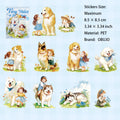 10 Pcs Fantasy Kids PET Stickers MNQYJ