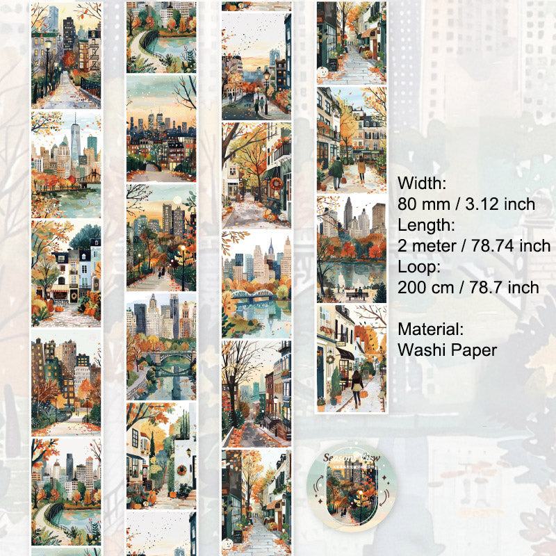 1 Roll Landscape Painting Washi Tape RJZM