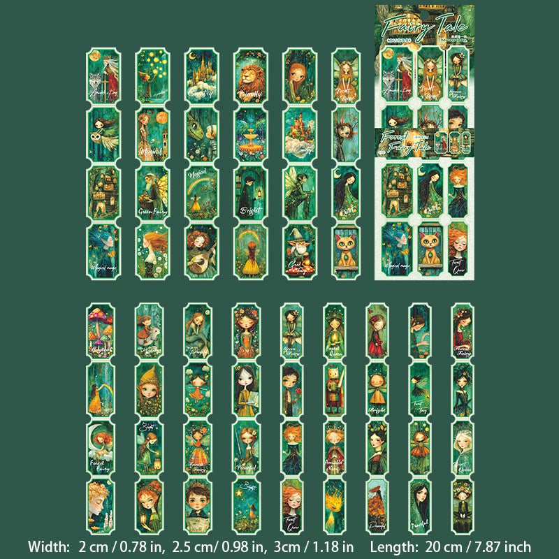 15 Sheets Vintage Fairy Stickers THGSJ