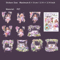 10 Pcs Swing Themed Journal Stickers HYQY