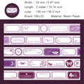1 Roll Label Washi Stickers Tape JDBQ