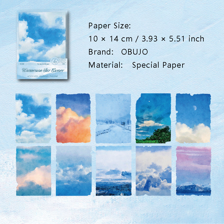 30 Pcs Landscape Journal Paper LGJFJ