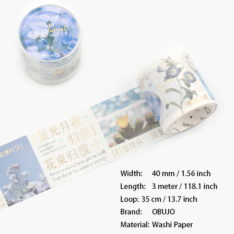 1 Roll Spring Flower Washi Tape HYJWR