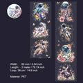 1 Roll Sea of Flowers PET Stickers Tape HHYL