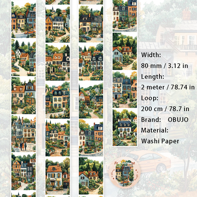 1 Roll City Landscape Washi Tape ZYSJ