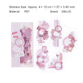 10 Pcs Vintage Collage PET Stickers AYJZ