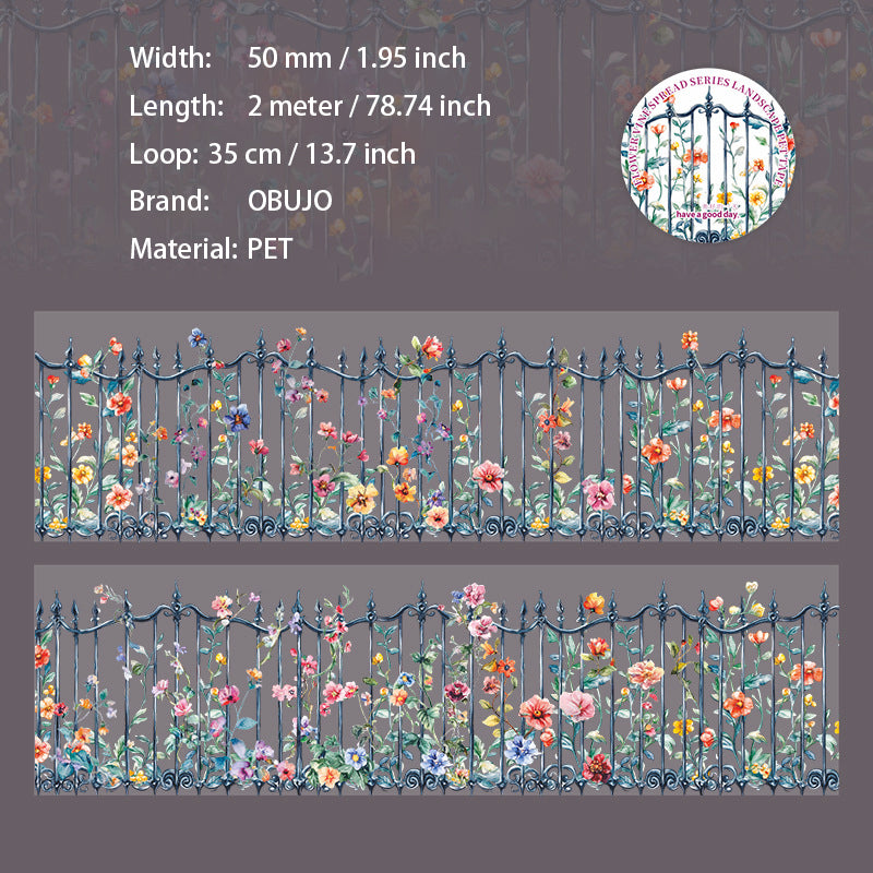 1 Roll Garden Fence PET Tape HTMY