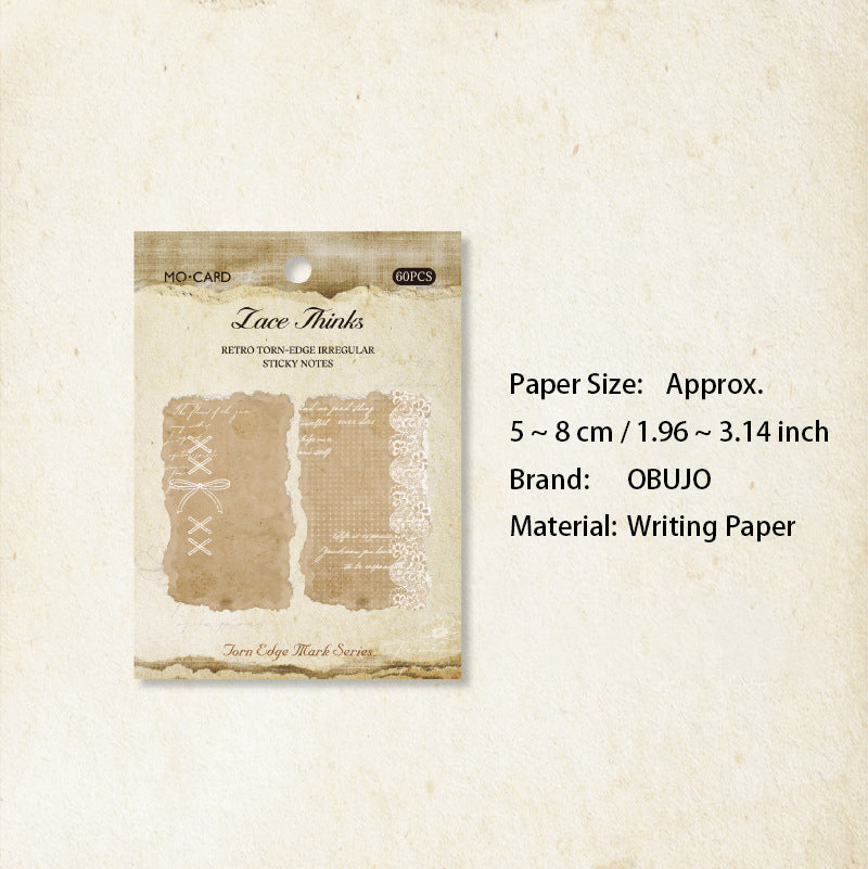 20 Pcs Floral Sticky Note Paper SBYJ