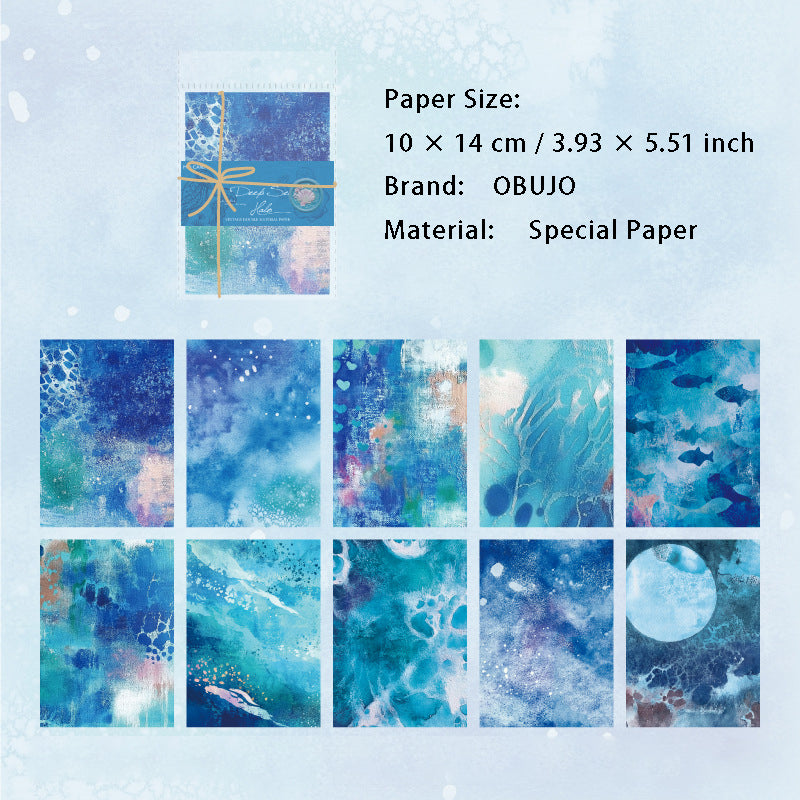 20 Pcs Color Art Theme Scrapbook Paper CSYSSD