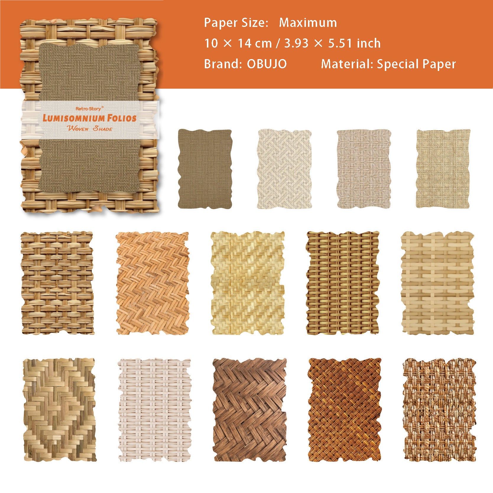 24 Sheets Basic Floral Paper and Embossed Paper ZMFG