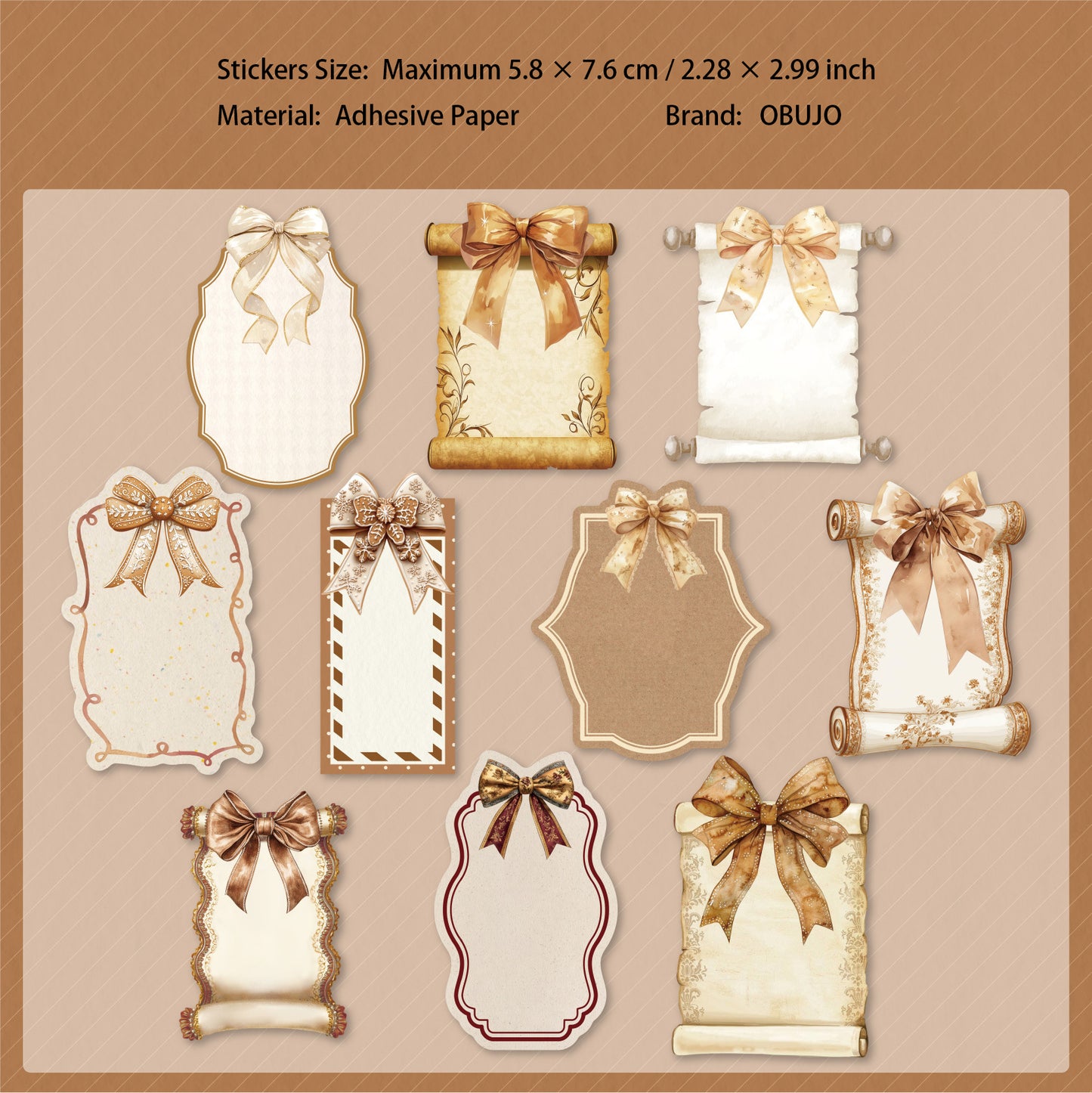 20 Pcs Christimas Notepad Stickers JRSS