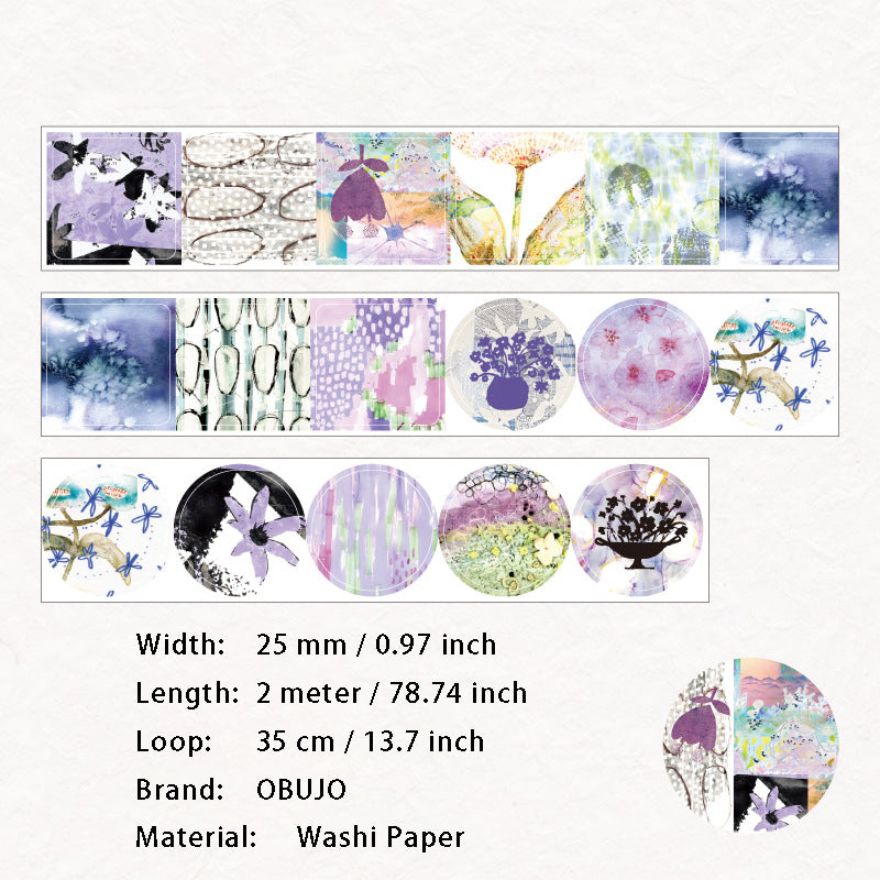 1 Roll Creative Washi Stickers Tape WXPJ