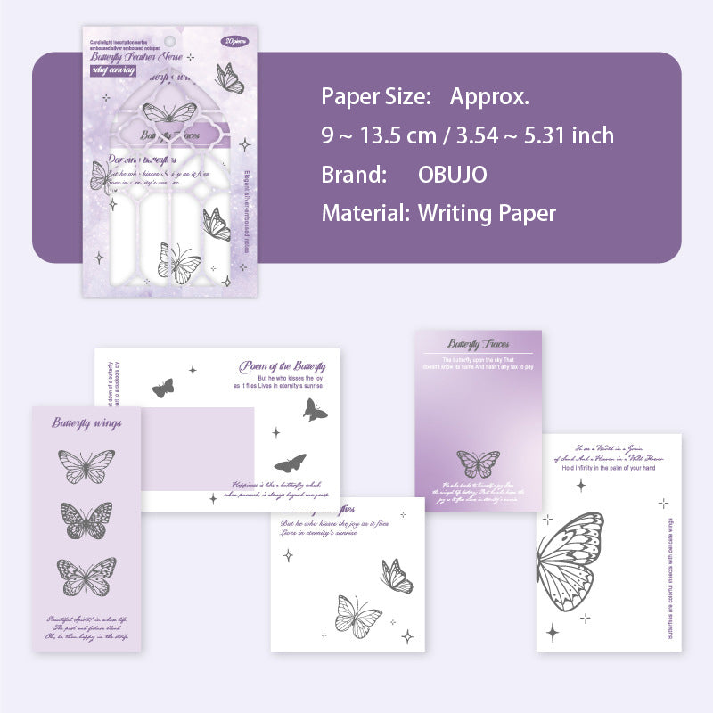 20 Sheets Aesthetic Notepad ZGJY