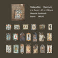 20 Pcs Metal Tag Theme Cardstock Stickers JSYJ