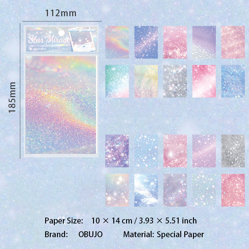 20 Pcs Fantasy Journal Paper HXCJ