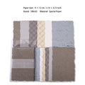 12 Sheets Embossed Journal Paper JWXL