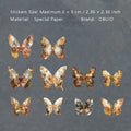 20 Pcs Vintage Metal Art Stickers JSSCS