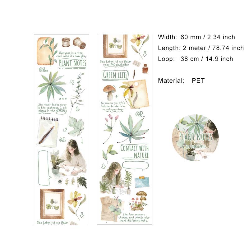 1 Roll Life Diary PET Tape SHRJ