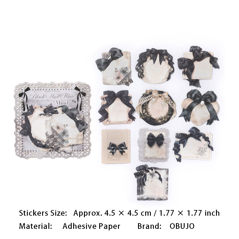 30 Pcs BBOw Theme Stickers TMHX