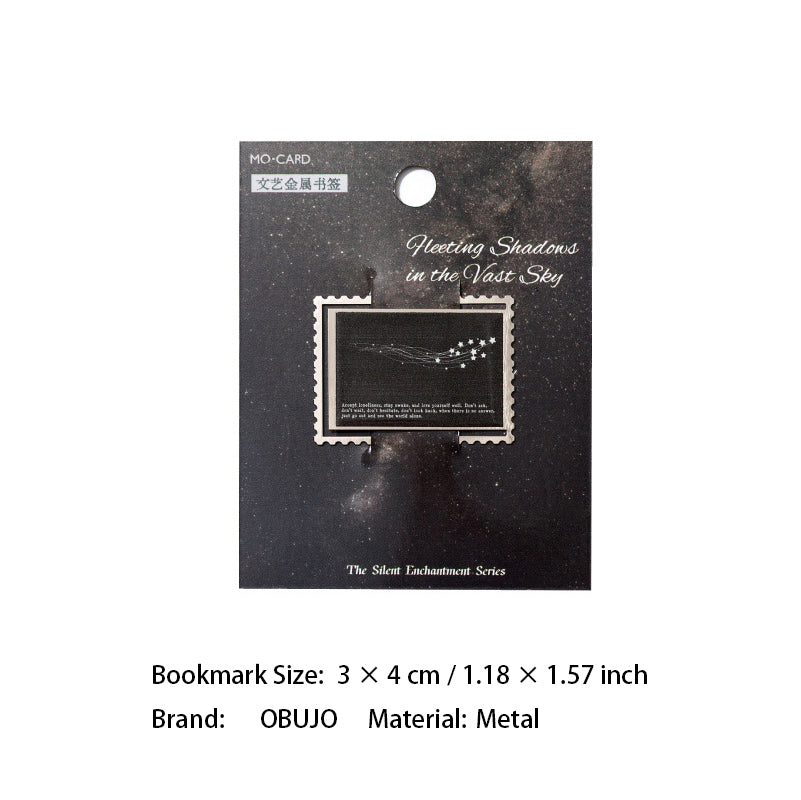 Post Stamp Shaped Metal Bookmark WWJMRM