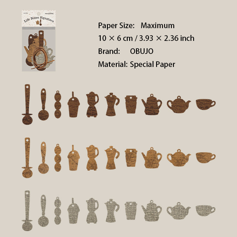 30 Pcs Creative Notepad Paper BQSHXJ