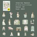 20 Pcs Garden Lady PET Stickers LMTYSH
