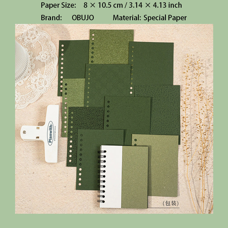 30 Sheets Vintage Color Notebook CZZJMM