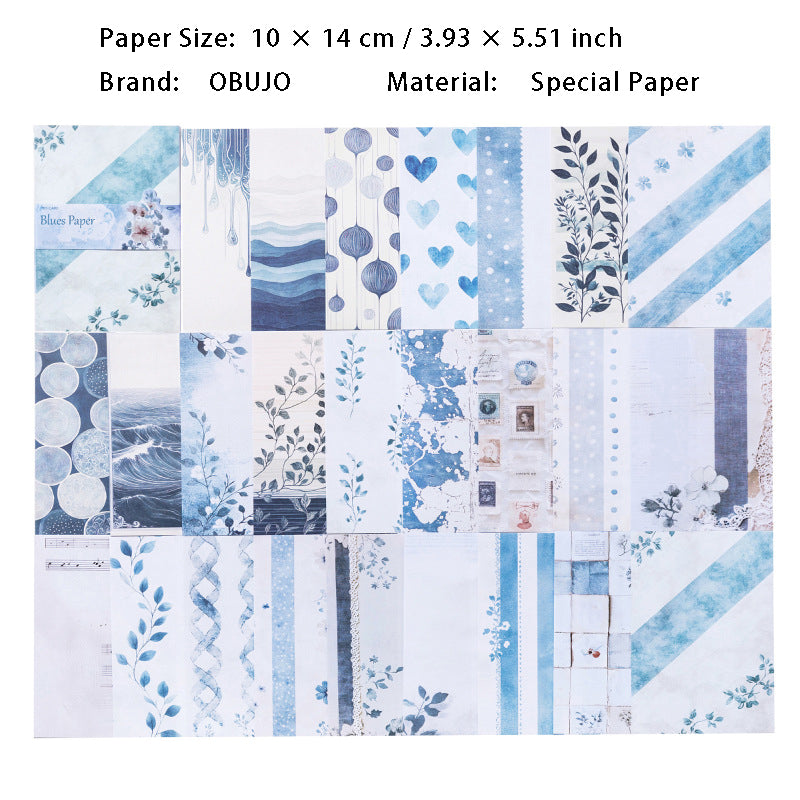 50 Sheets Watercolor Art Journal Paper YRHL
