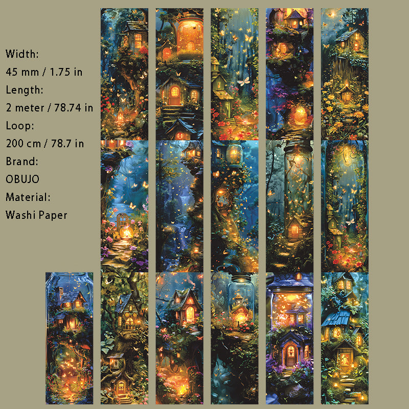 1 Roll Fantasy Art Washi Tape MHHL