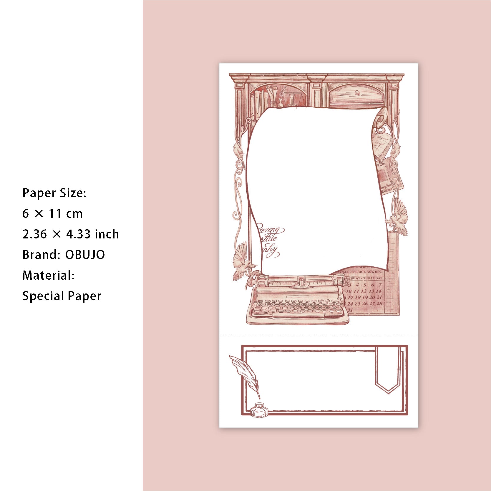 40 Sheets European Style Notepad BQQY