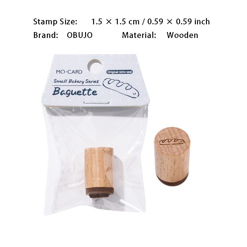 Baking Theme Wooden Stamp XXMBF