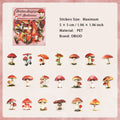 30 Pcs Flower PET Stickers FHJM