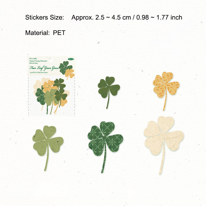 30 Pcs Hollow Cutout Paper Leaf YZSWJ