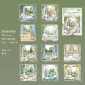 10 Pcs Window Landscape PET Stickers CWJM