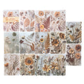 23 Pcs Botanical Relief Journal Paper REP06