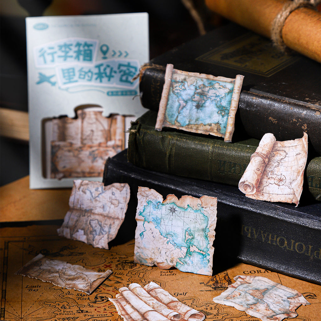 10 Pcs Travel Theme Stickers XLXDMM