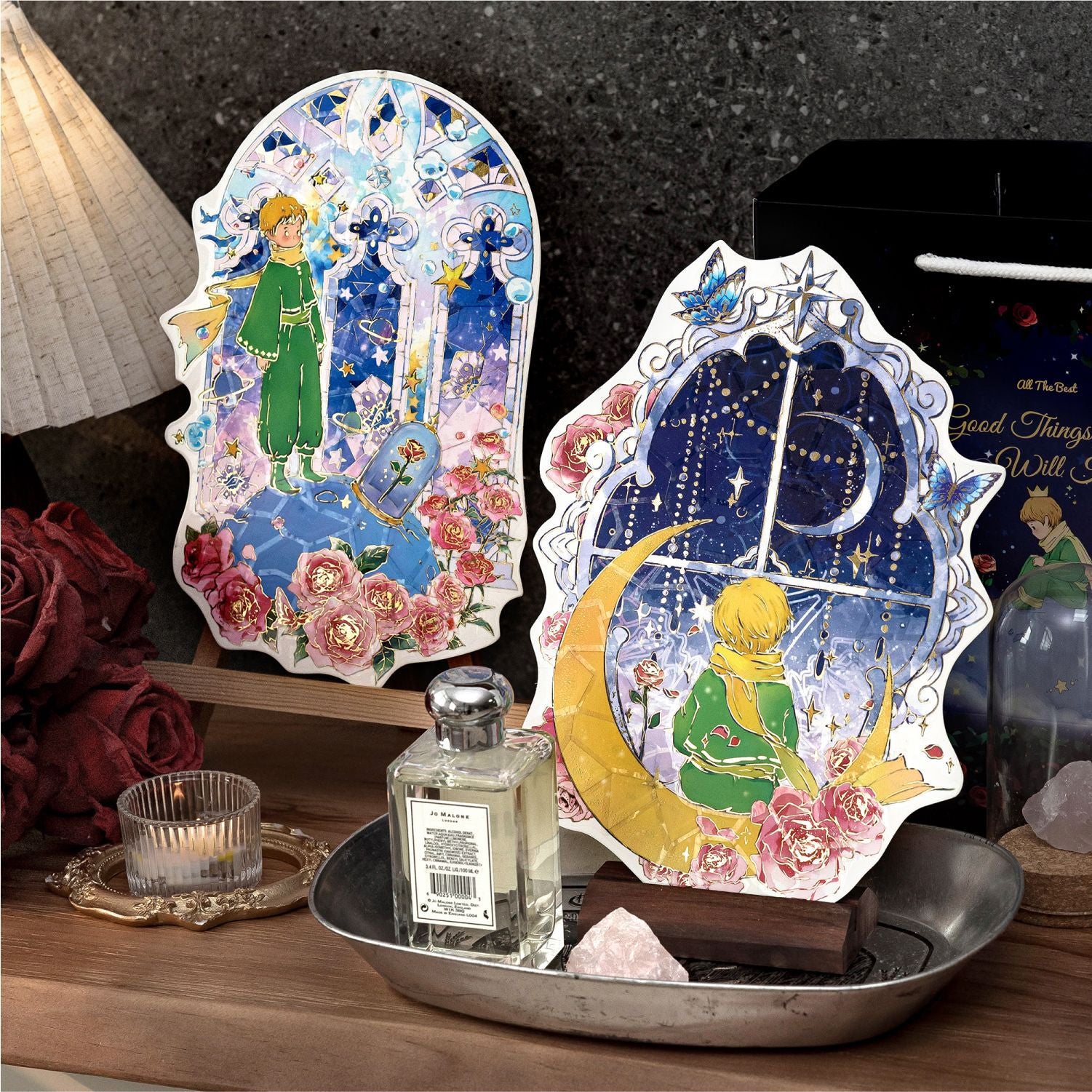 Princess and Rose DIY Puzzle Stickers WZMG